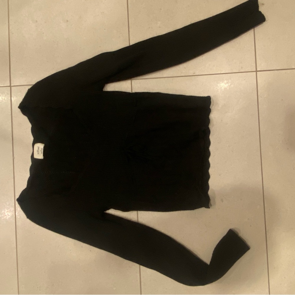 Wilfred Black Knit Top